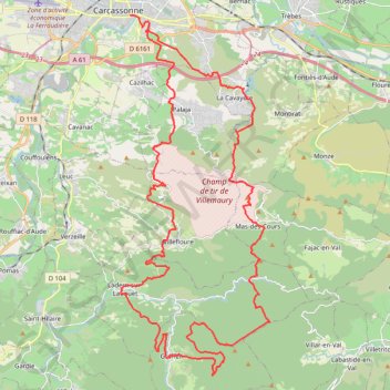 Itinéraire 2019-10-26 Trail des Hérétiques Pierre Palaisine et José Fernandes, distance, dénivelé, altitude, carte, profil, trace GPS