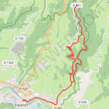 Itinéraire sss, distance, dénivelé, altitude, carte, profil, trace GPS