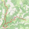 Itinéraire Hyelzas Les Vignes par Le Viala, distance, dénivelé, altitude, carte, profil, trace GPS