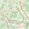 Itinéraire Wolfersdorf - Bonfol - Florimont - Delle - Wolfersdorf, distance, dénivelé, altitude, carte, profil, trace GPS