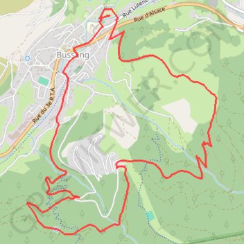 Itinéraire Route forestière de la Bouloie / Chemin de Noiregoutte Loop, distance, dénivelé, altitude, carte, profil, trace GPS