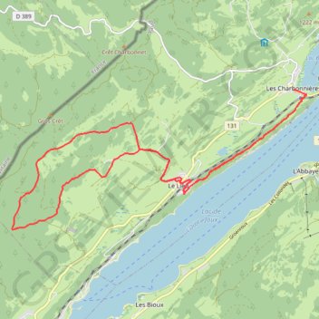Itinéraire Forêt de la Combe Noire, distance, dénivelé, altitude, carte, profil, trace GPS