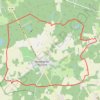 Itinéraire Autour de Mazières, distance, dénivelé, altitude, carte, profil, trace GPS