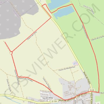 Itinéraire Circuit de Beauregard - Ancemont, distance, dénivelé, altitude, carte, profil, trace GPS