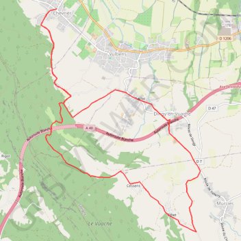 Itinéraire Chevrier le Golet du Pey Dingy, distance, dénivelé, altitude, carte, profil, trace GPS