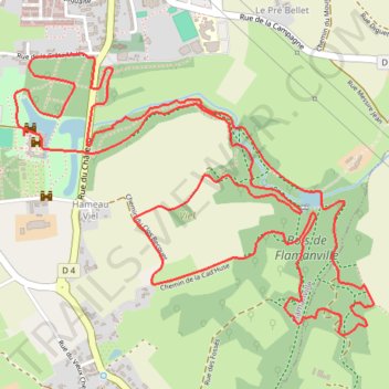 Itinéraire L'embuscade by WTF, distance, dénivelé, altitude, carte, profil, trace GPS