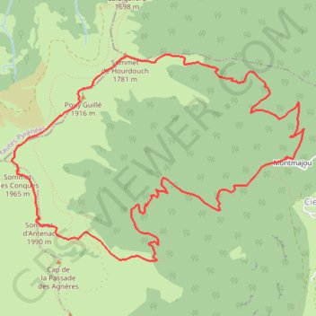 Itinéraire Rando antenac, distance, dénivelé, altitude, carte, profil, trace GPS