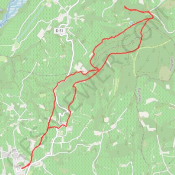 Itinéraire Sur les hauteurs de Cairanne, distance, dénivelé, altitude, carte, profil, trace GPS