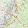 Itinéraire Tracé, distance, dénivelé, altitude, carte, profil, trace GPS
