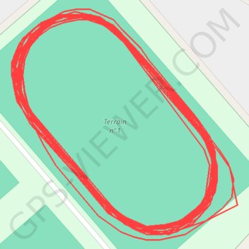 Itinéraire 5000 piste : 15'15, distance, dénivelé, altitude, carte, profil, trace GPS