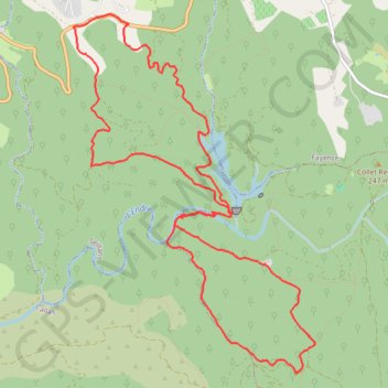 Itinéraire Brovès en Seillans, distance, dénivelé, altitude, carte, profil, trace GPS