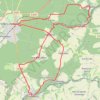 Itinéraire Sur les pas des mousquetaires, distance, dénivelé, altitude, carte, profil, trace GPS