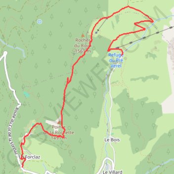 Itinéraire Balcon et belvédère des Charmes, distance, dénivelé, altitude, carte, profil, trace GPS