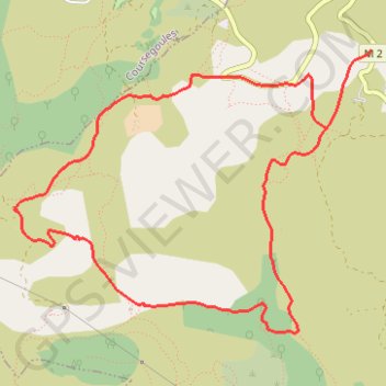Itinéraire Tour de la croix de Malvan, distance, dénivelé, altitude, carte, profil, trace GPS