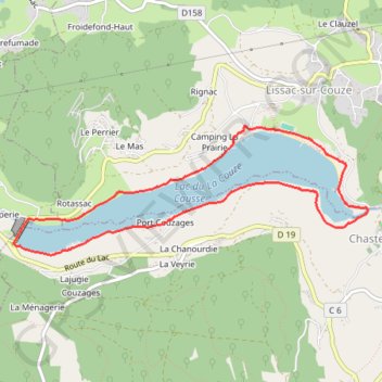 Itinéraire Circuit-01-Vert-7km-28m, distance, dénivelé, altitude, carte, profil, trace GPS