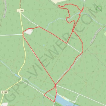 Itinéraire Boucle Mare Ronde, distance, dénivelé, altitude, carte, profil, trace GPS