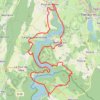 Itinéraire Lac de Vouglans nord - La Tour-du-Meix, distance, dénivelé, altitude, carte, profil, trace GPS