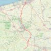 Itinéraire 2025-06-02 14:38:09, distance, dénivelé, altitude, carte, profil, trace GPS