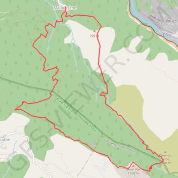Itinéraire Mont Vial, distance, dénivelé, altitude, carte, profil, trace GPS