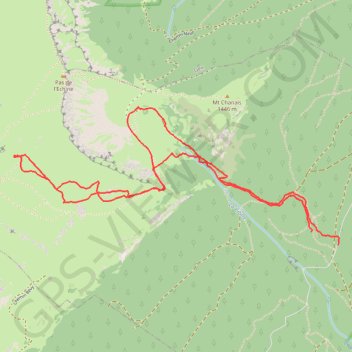 Itinéraire Colomby de Gex, distance, dénivelé, altitude, carte, profil, trace GPS