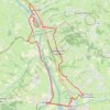 Itinéraire La Loire, des bocages du Brionnais à la plaine du Forez, Boucle par le pont d'Iguerande et le pont de Briennon, distance, dénivelé, altitude, carte, profil, trace GPS