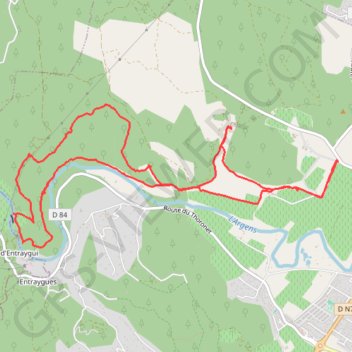 Itinéraire Vidauban - Boucle dans le vignoble Astros, distance, dénivelé, altitude, carte, profil, trace GPS