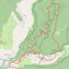 Itinéraire 12-402, distance, dénivelé, altitude, carte, profil, trace GPS