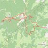 Itinéraire Pilat-Crêtes depuis Veranne, distance, dénivelé, altitude, carte, profil, trace GPS