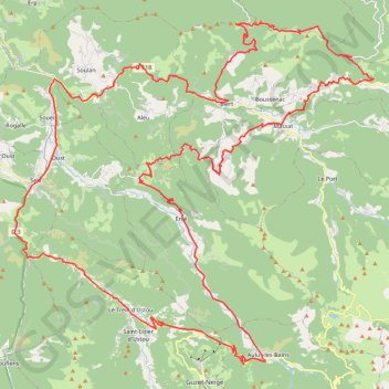 Itinéraire Biert-crouzette-16932080, distance, dénivelé, altitude, carte, profil, trace GPS