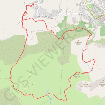 Itinéraire 202-52, distance, dénivelé, altitude, carte, profil, trace GPS