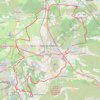 Itinéraire Boucle VTT depuis Pélissanne, distance, dénivelé, altitude, carte, profil, trace GPS