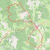 Itinéraire Estvareilles, distance, dénivelé, altitude, carte, profil, trace GPS