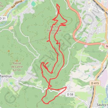 Itinéraire Le Kemberg, distance, dénivelé, altitude, carte, profil, trace GPS