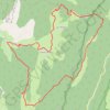 Itinéraire Pas de la Pierre et de Bouvaret - Vercors, distance, dénivelé, altitude, carte, profil, trace GPS