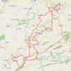 Itinéraire 0 - téléthon 2026 57 kms VTT, distance, dénivelé, altitude, carte, profil, trace GPS