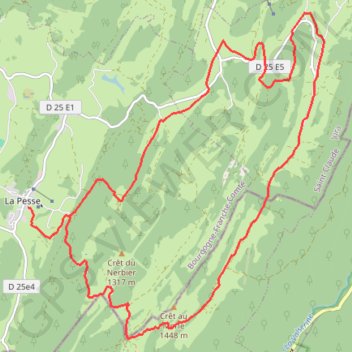 Itinéraire [Itinéraire] Les Closettes, distance, dénivelé, altitude, carte, profil, trace GPS