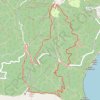 Itinéraire Janas - Le Mai - Le Peyras, distance, dénivelé, altitude, carte, profil, trace GPS