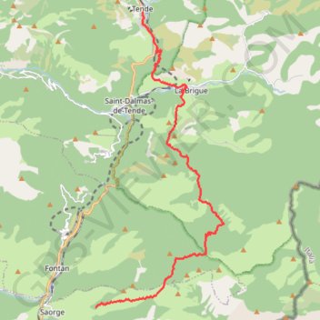Itinéraire Randonnée GR52, distance, dénivelé, altitude, carte, profil, trace GPS