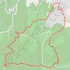 Itinéraire Courir à Carsan, distance, dénivelé, altitude, carte, profil, trace GPS