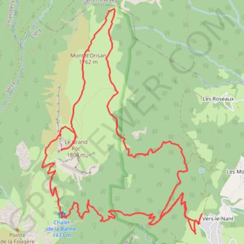 Itinéraire ONmove 500 HRM - 02/10/2021, distance, dénivelé, altitude, carte, profil, trace GPS