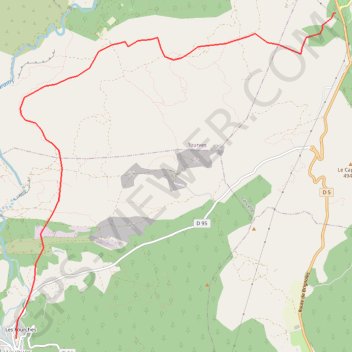 Itinéraire Mazaugues, distance, dénivelé, altitude, carte, profil, trace GPS