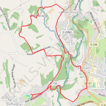 Itinéraire 1 - 9km_2026-23288755-1769972895-846, distance, dénivelé, altitude, carte, profil, trace GPS