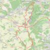 Itinéraire Autour de la vallée de Montvaux - Rombas, distance, dénivelé, altitude, carte, profil, trace GPS