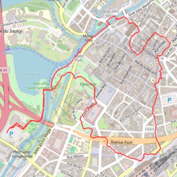 Itinéraire À la découverte des marchés de Noel, distance, dénivelé, altitude, carte, profil, trace GPS