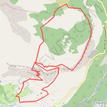Itinéraire Forteresse troglodithe, distance, dénivelé, altitude, carte, profil, trace GPS