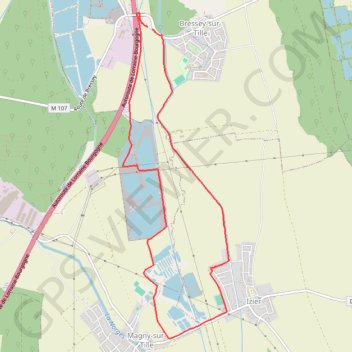 Itinéraire Bressey sur Tille, distance, dénivelé, altitude, carte, profil, trace GPS