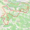 Itinéraire GENSAC VTT, distance, dénivelé, altitude, carte, profil, trace GPS