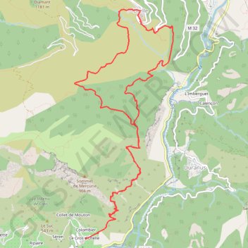 Itinéraire Gorges de la Vésubie, distance, dénivelé, altitude, carte, profil, trace GPS