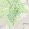 Itinéraire track, distance, dénivelé, altitude, carte, profil, trace GPS