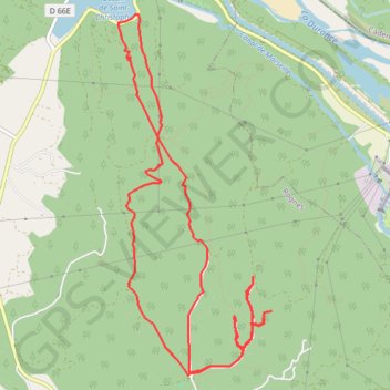 Itinéraire Saint Christophe-Rognes par le vallon du Ru, distance, dénivelé, altitude, carte, profil, trace GPS